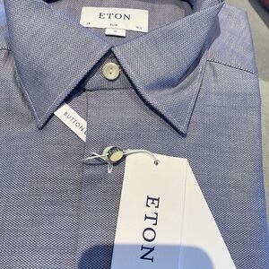 Brand new Eton shirt and ferragamo